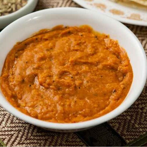 Lentil and sunflower seed pate