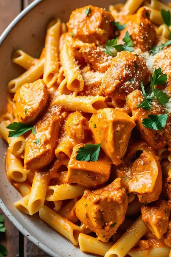 Creamy Cajun Chicken Pasta with Cream Cheese