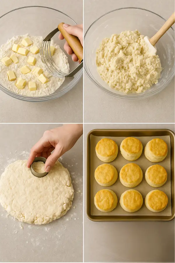 Easy Homemade Biscuits and Sausage Gravy Preparation