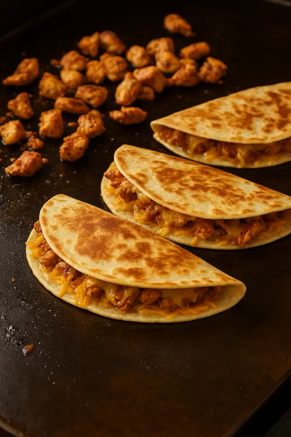 Easy Blackstone Chicken Quesadilla Recipe