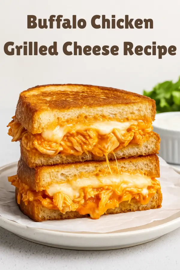 Buffalo Chicken Grilled Cheese Recipe