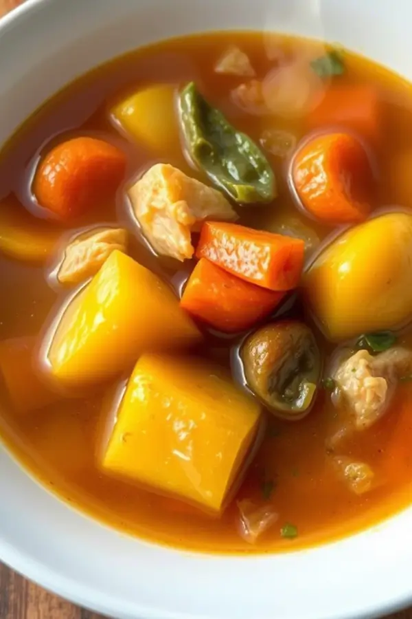 Jamaican Chicken Soup with Dumplings: Caribbean Classic