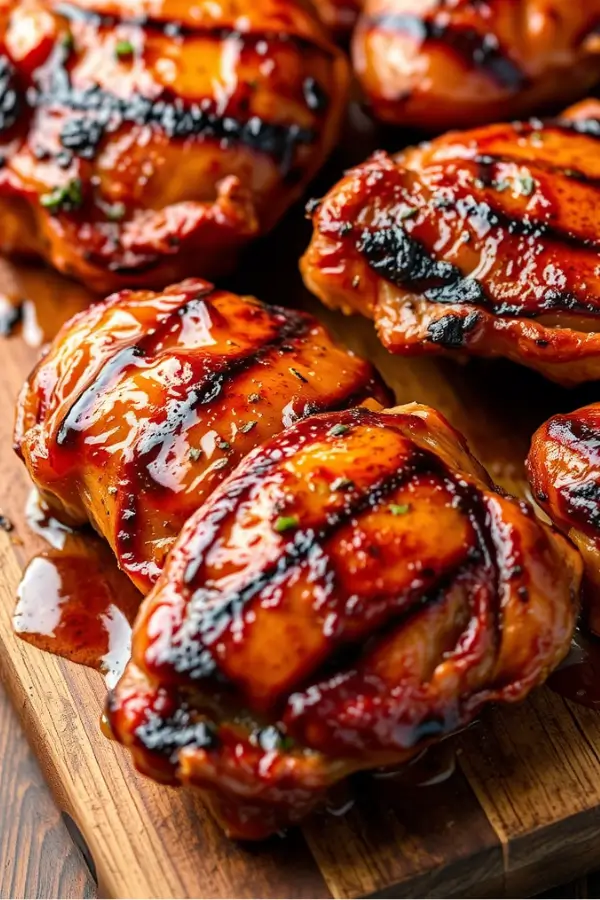 Sweet and Spicy Grilled Chicken Thighs: Balance of Flavor